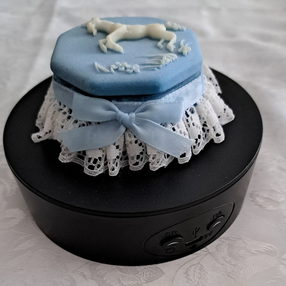 A Round Trinket Box